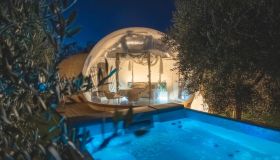 Questa bubble suite è perfetta per ammirare la prossima pioggia di stelle