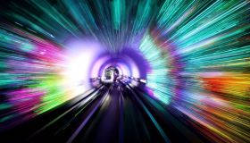 Entrando in questo tunnel puoi fare un viaggio psichedelico in un altro universo