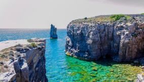 Le Colonne di Carloforte (Island of San Pietro, Carbonia-Iglesias, Sardinia, Italy).