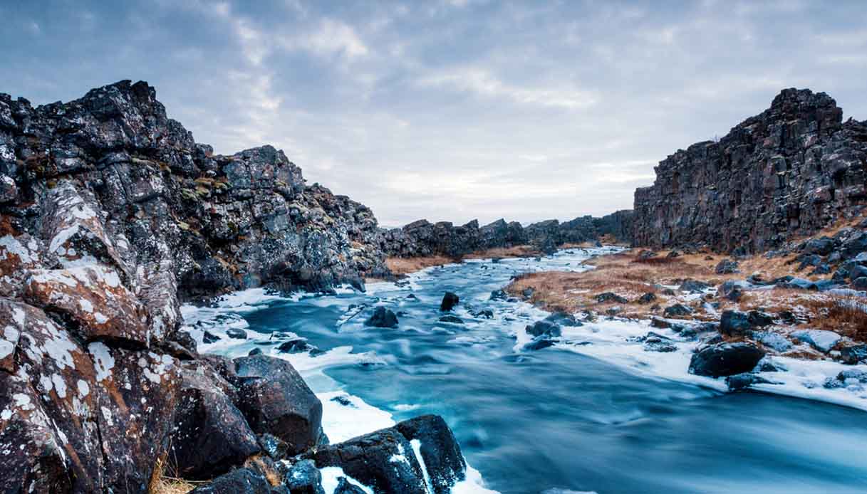 Veduta del Thingvellir National Park