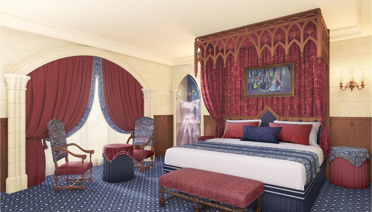 La suite dedicata alla Bella Addormentata, Disneyland Hotel