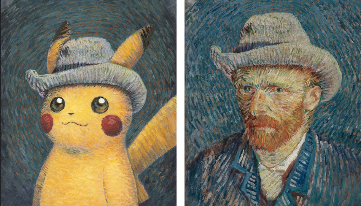Pikachu x Van Gogh Museum