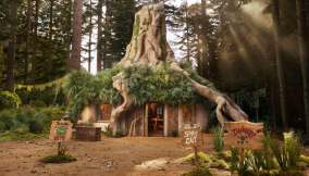 Dormire nella casa nella palude di Shrek