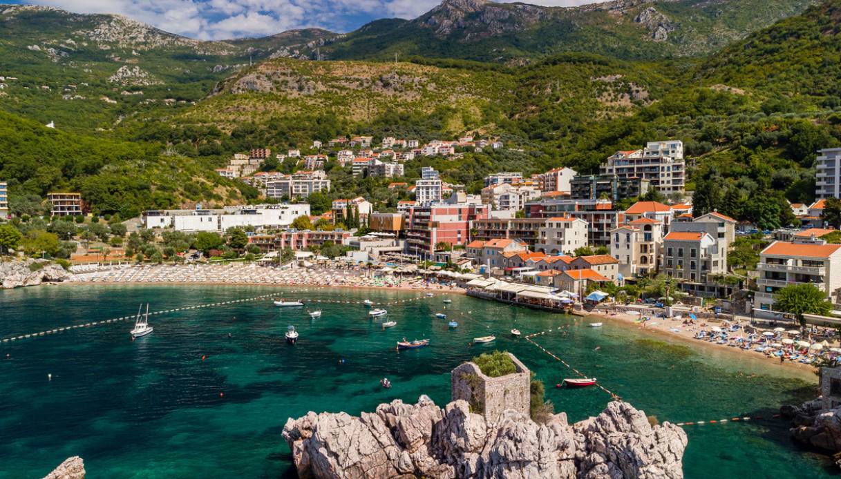 Spiaggia Przno, Montenegro