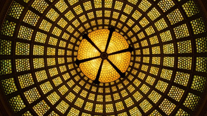 Come ammirare la cupola di vetro Tiffany più grande del mondo