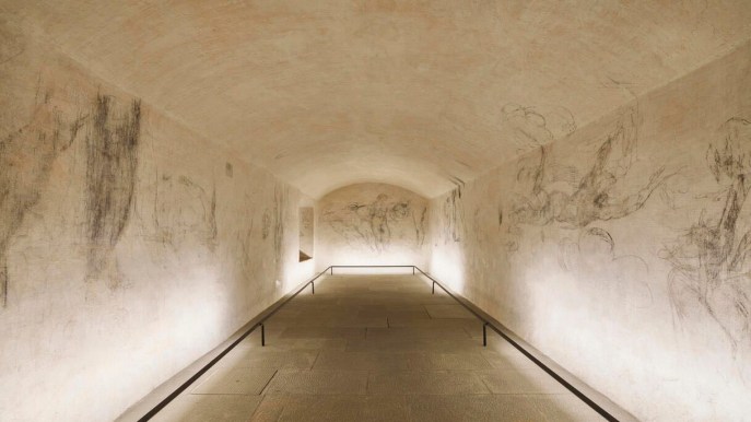 Michelangelo, apre la stanza segreta: nascosta sotto una botola per anni
