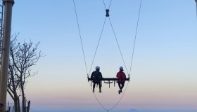 Inaugurata l’altalena più alta d’Europa: dondola in Italia