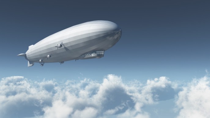 Voli in dirigibile: la singolare proposta di una compagnia aerea