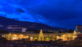 Aosta mercatino di Natale