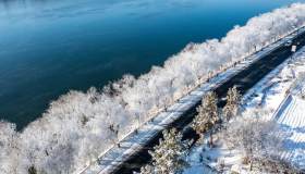 La natura ha dipinto di bianco la città: è una fiaba invernale