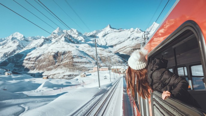 I treni della neve, comodi, sostenibili e low cost