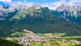 Veduta aerea di Andalo