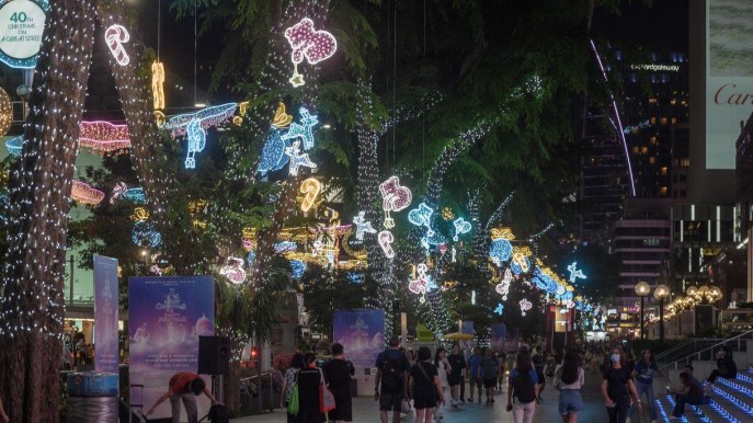 Il Natale tropicale è un trionfo di luci e magia che lascia senza fiato