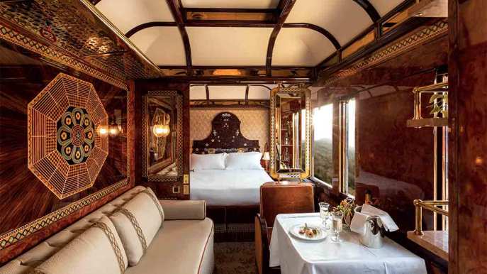 Parte un treno superlusso che viaggia da Parigi a Portofino