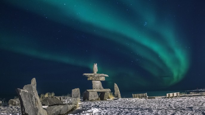 In questa remota città puoi ammirare l’aurora boreale per 300 notti l’anno