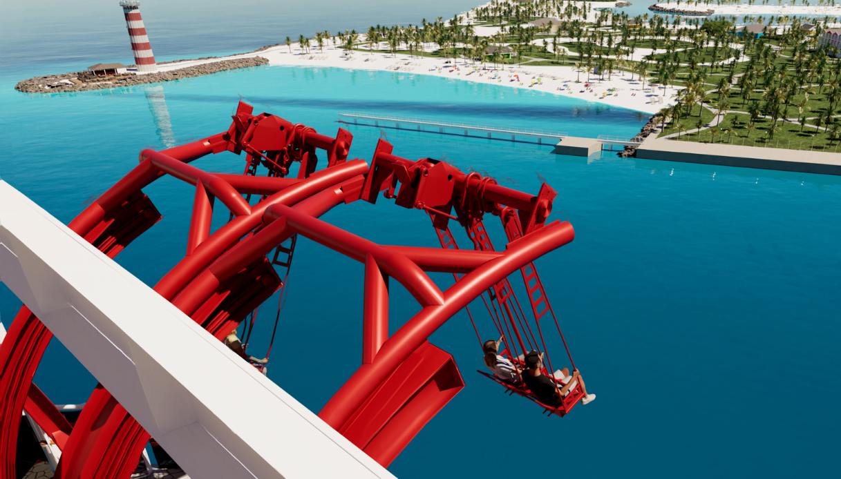 MSC Crociere lancia "Cliffhanger”, la giostra da "brividi" sospesa sul mare