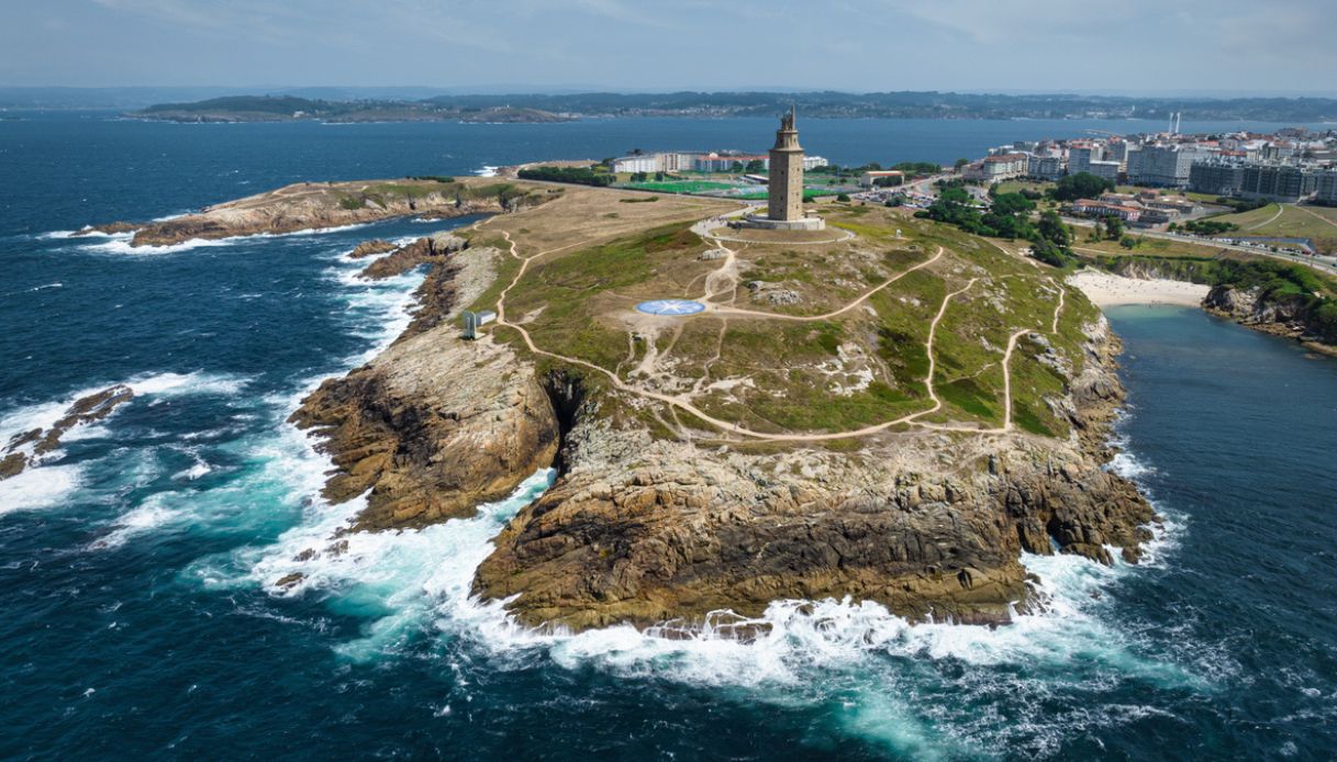 Il paesaggio suggestivo de La Coruña, in Spagna