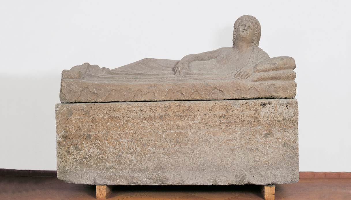 Un sarcofago della famiglia Curunas a Tuscania