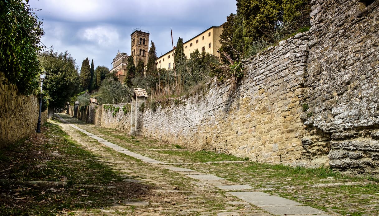 Mura antiche a Cortona