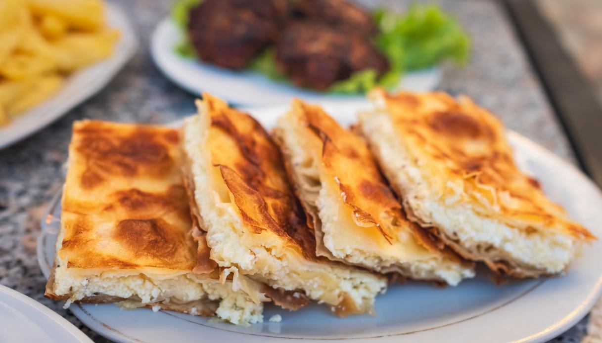 Byrek piatto tipico albanese