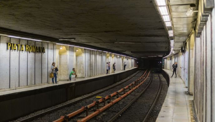 Fermata della Metro du Bucarest