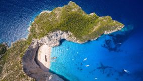 Tende e tartarughe a Zante, Grecia