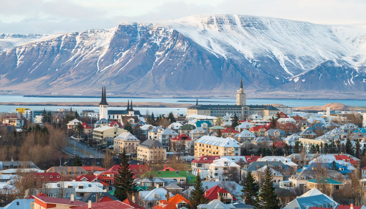 Panorama di Reykjavik 