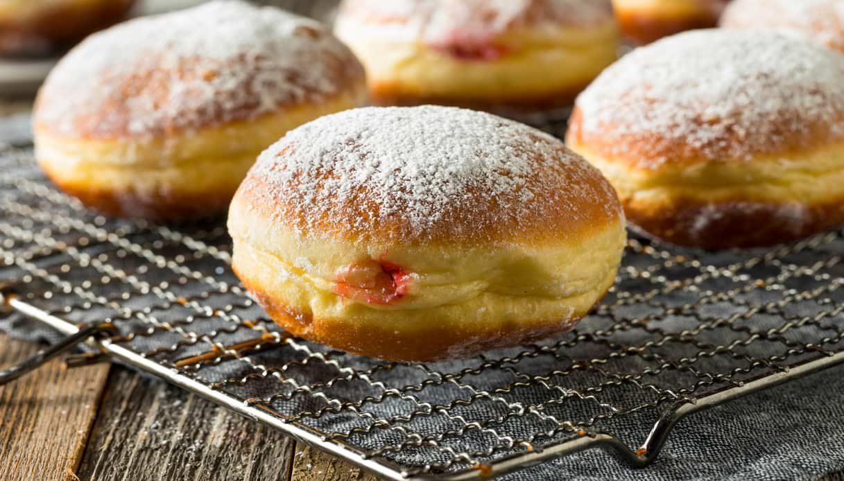 Pączki; piatti tradizionali di Varsavia