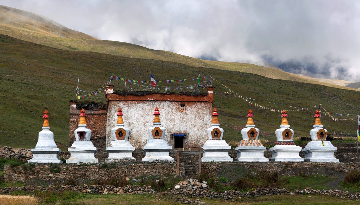 Monastero a Dho, Nepal