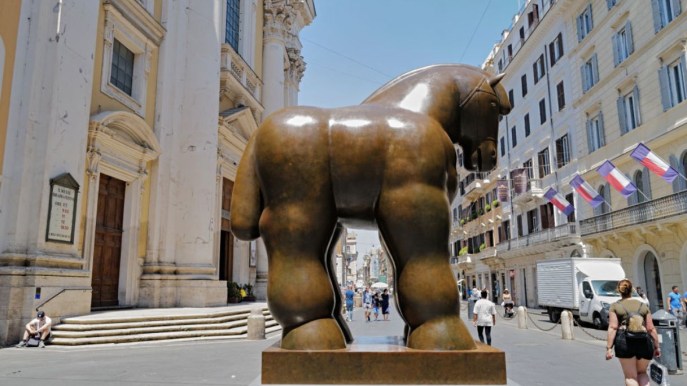 Le statue di Botero invadono Roma, la mostra diffusa da non perdere