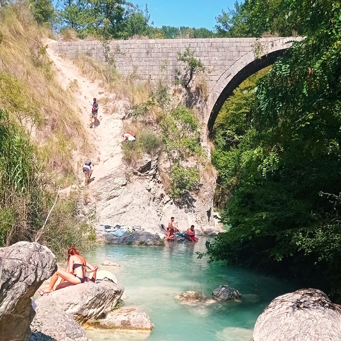 spiagge acqua dolce marche