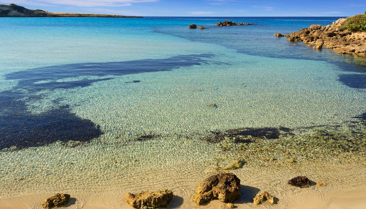 Una delle spiagge di Marina di Pulsano, affacciate sul Golfo di Taranto