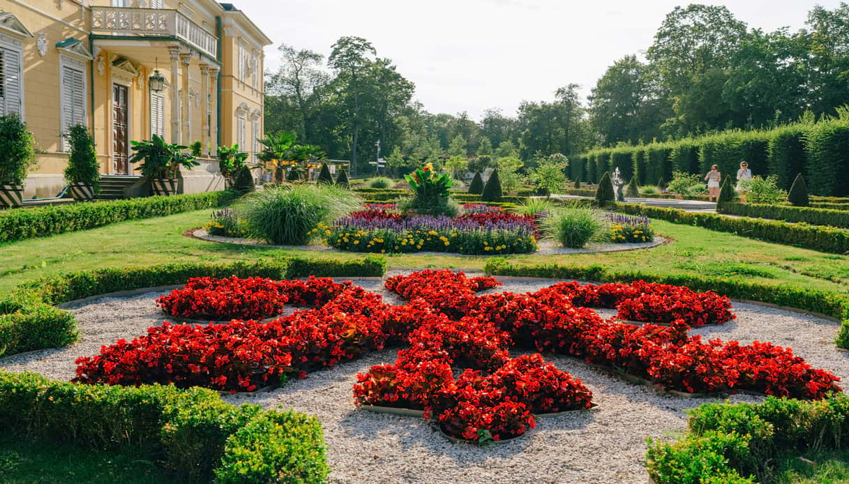 Visitare i giardini di Palazzo di Wilanów