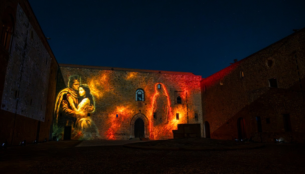 Castello di Lagopesole, installazione Federico II – Stupor mundi
