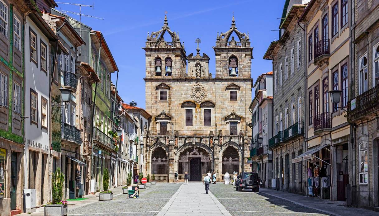 Cattedrale di Braga, nel cuore della cittadina portoghese