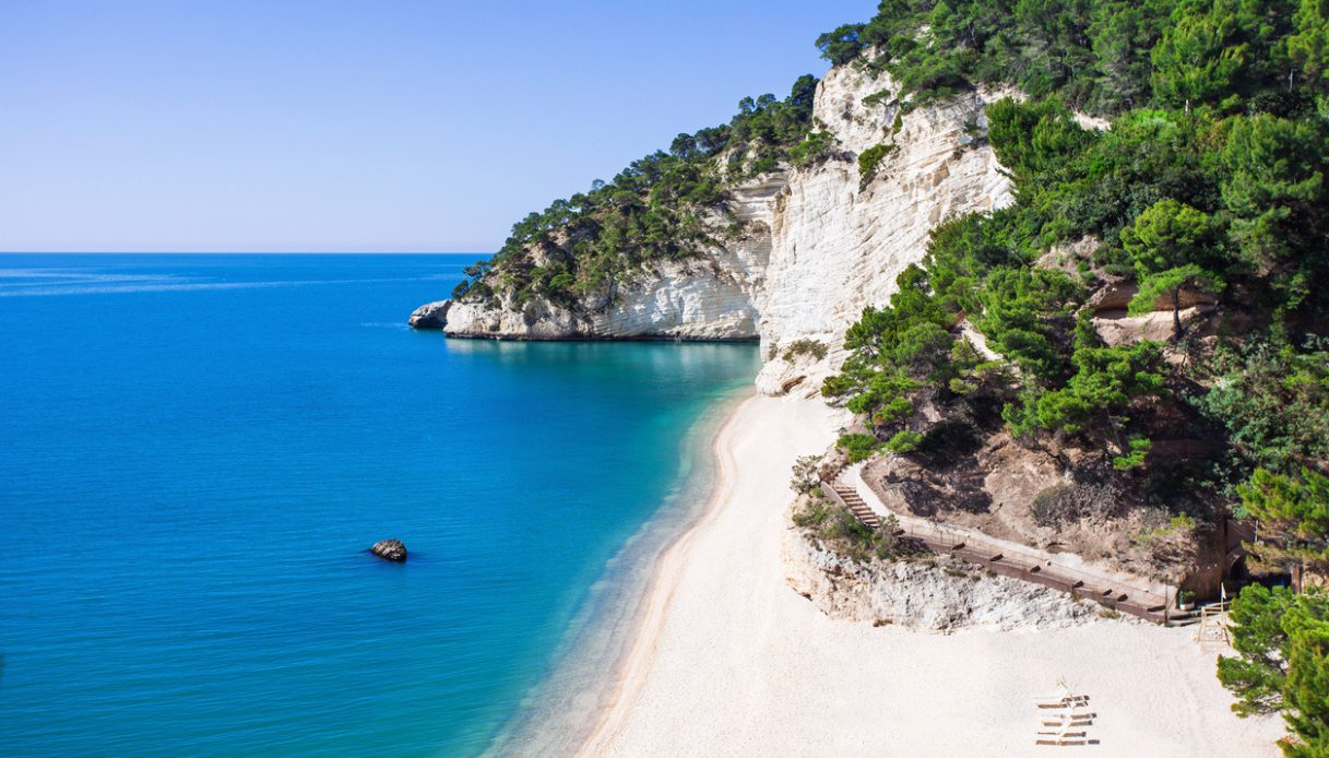 Baia delle Zagare in Puglia