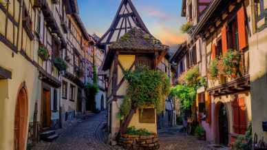 Eguisheim, il più bel villaggio della Francia è in Alsazia