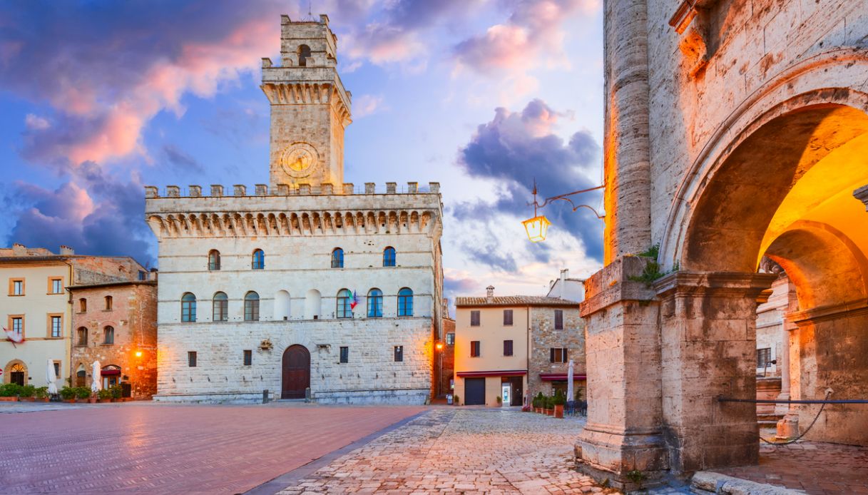 Montepulciano, borgo in Toscana