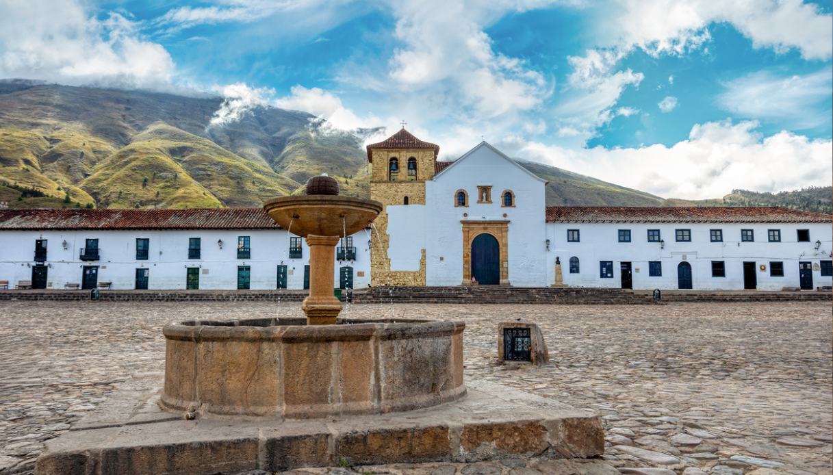 Plaza Mayor a Villa de Leyva