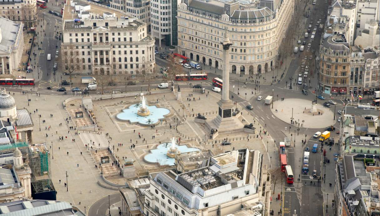 Trafalgar Square a Londra