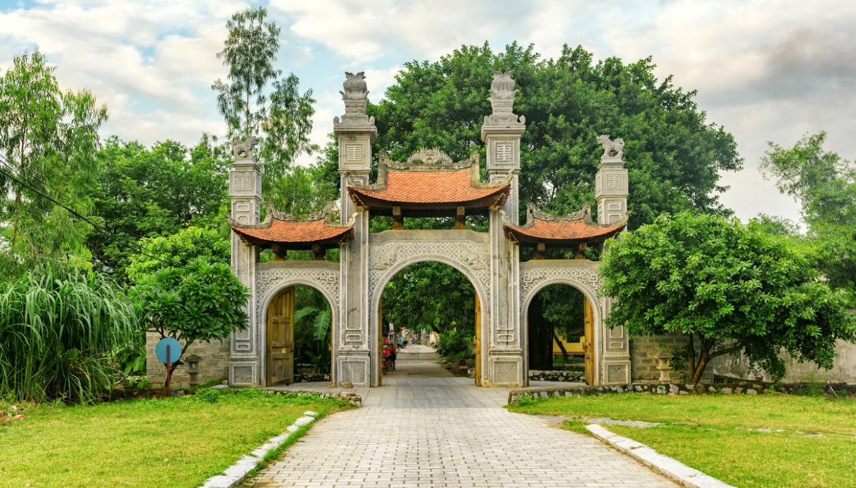 Tempio buddista a Hoa Lu in Vietnam