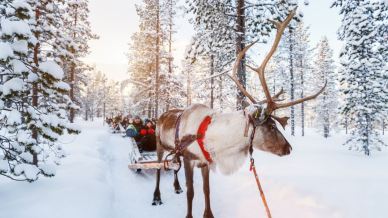 Nuovi voli Ryanair per la Lapponia e il Paese di Babbo Natale