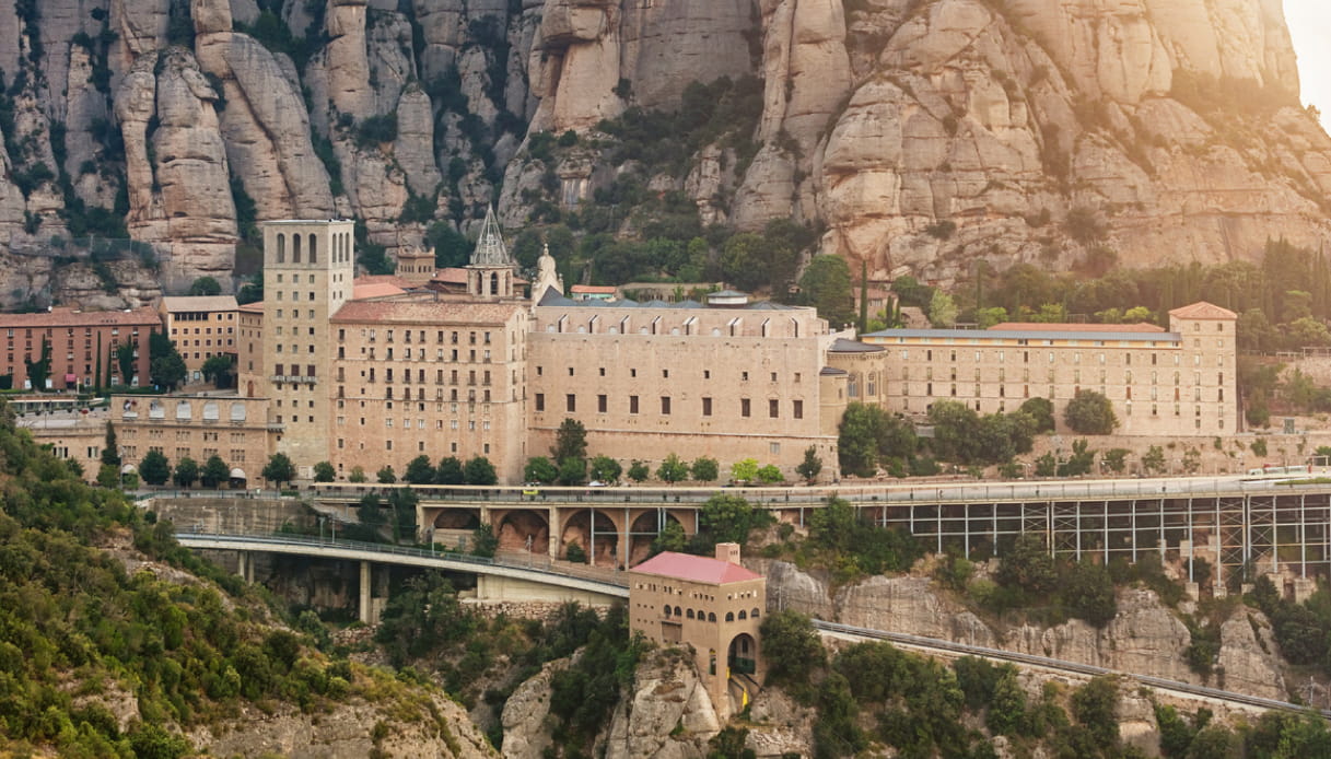 Montserrat da dove parte la funicolare Sant Joan