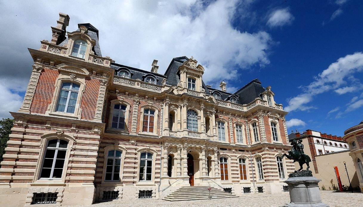 La maison Château Perrier, sede del Museo del Vino Champagne a Épernay