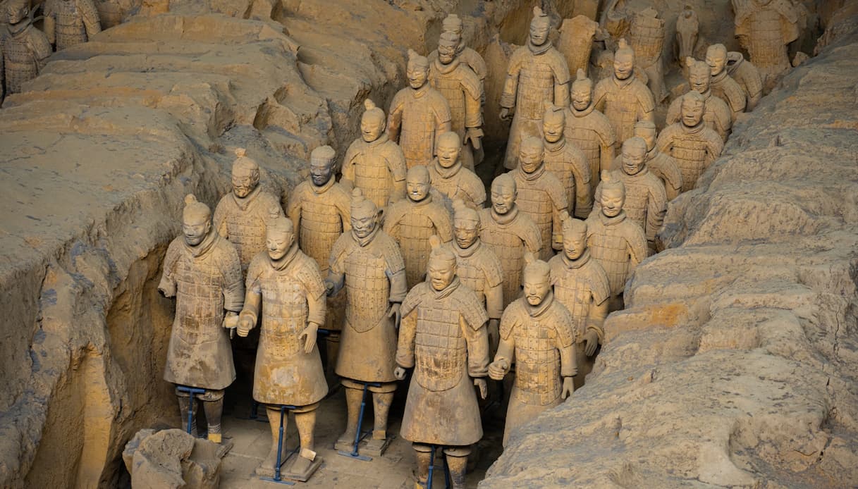 Esercito di terracotta, Tomba di Qin Shi Huang