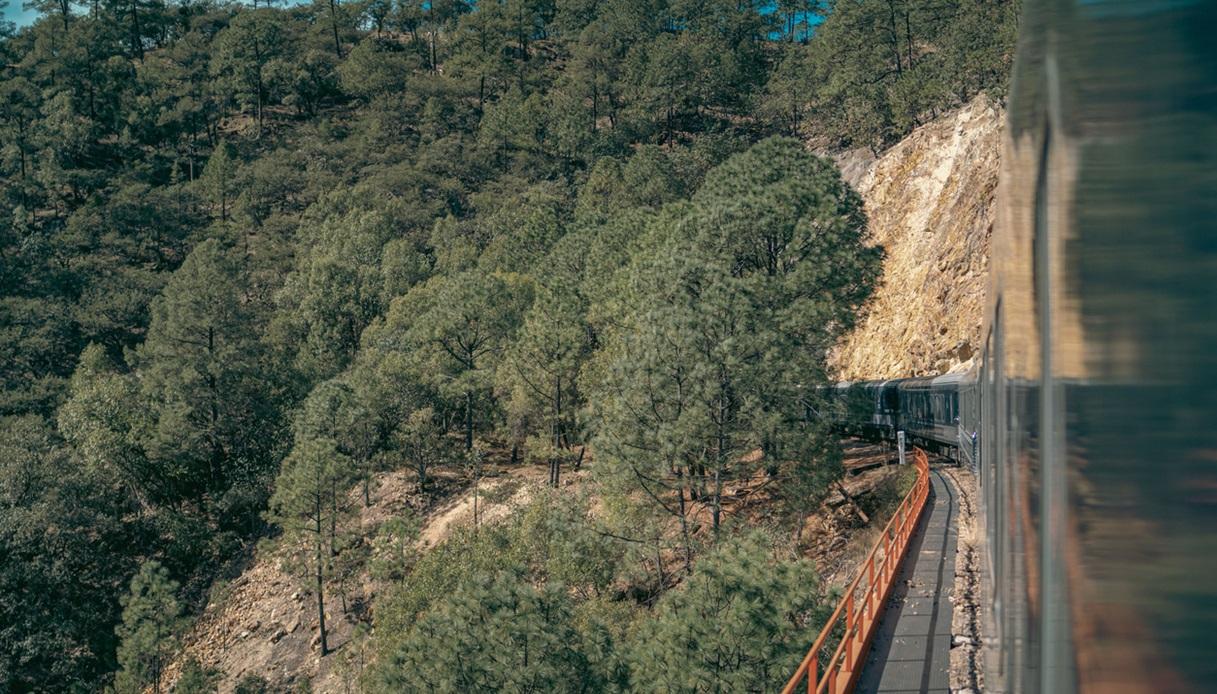 Paesaggi naturali attraversati dal Chepe Express, treno messicano