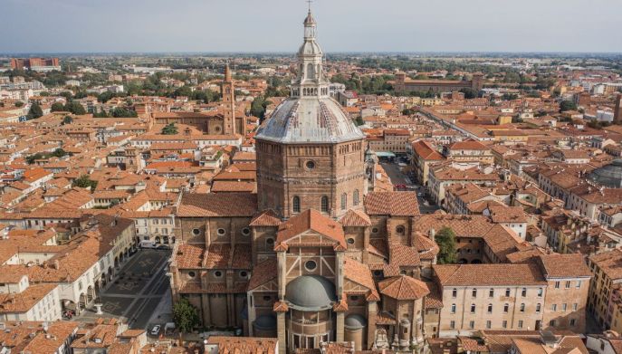 Panoramica della città di Pavia