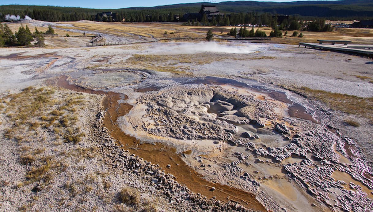 Sabbie mobili, Yellowstone