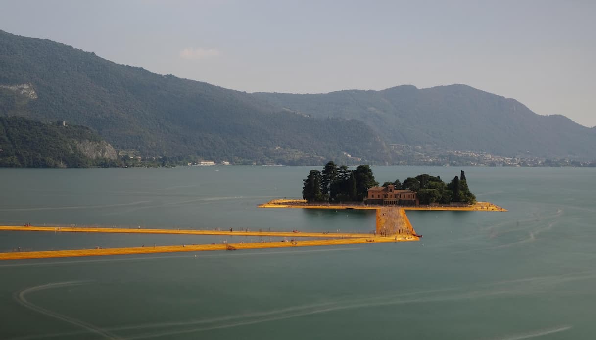 The Floating Piers, Christo, Lago Iseo