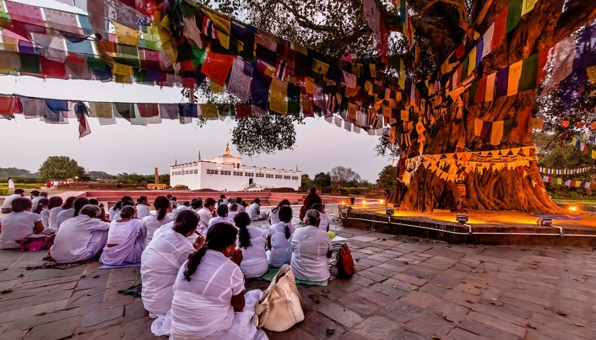 Tempio a Lumbini, Terai